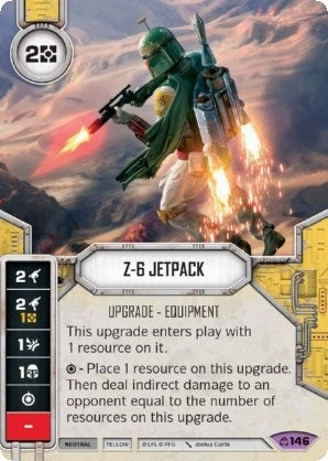 Image for Z-6 Jetpack (Card Only) (Covert Missions) (146) - Star Wars: Destiny