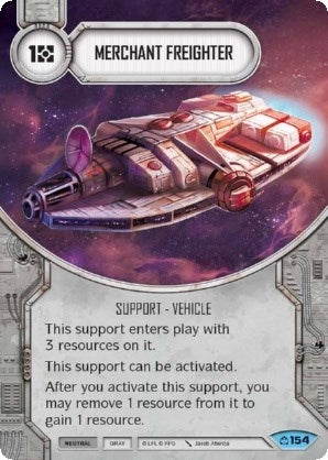 Image for Merchant Freighter (Covert Missions) (154) - Star Wars: Destiny