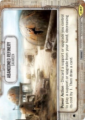 Image for Abandoned Refinery - Savereen (Covert Missions) (157) - Star Wars: Destiny