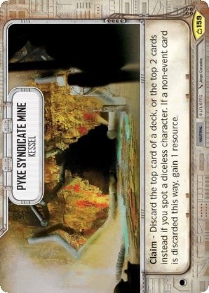 Image for Pyke Syndicate Mine - Kessel (Covert Missions) (159) - Star Wars: Destiny
