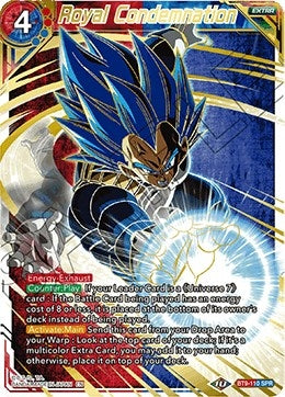 Image for Royal Condemnation (SPR) (Universal Onslaught) (BT9-110) - Dragon Ball Super: Masters