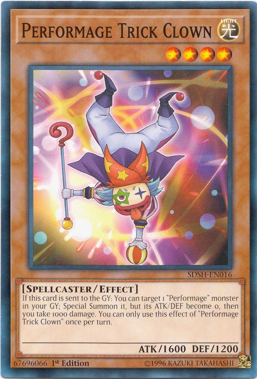 Image for Performage Trick Clown (Structure Deck: Shaddoll Showdown) (SDSH-EN016) - YuGiOh