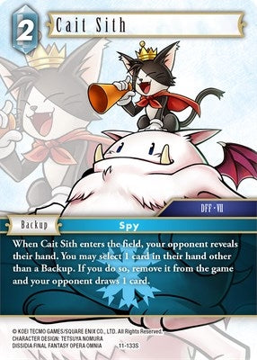 Image for Cait Sith (Opus XI) (11-133S) - Final Fantasy TCG