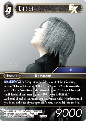 Image for Kadaj EX - 11-140S (Opus XI) (11-140S) - Final Fantasy TCG