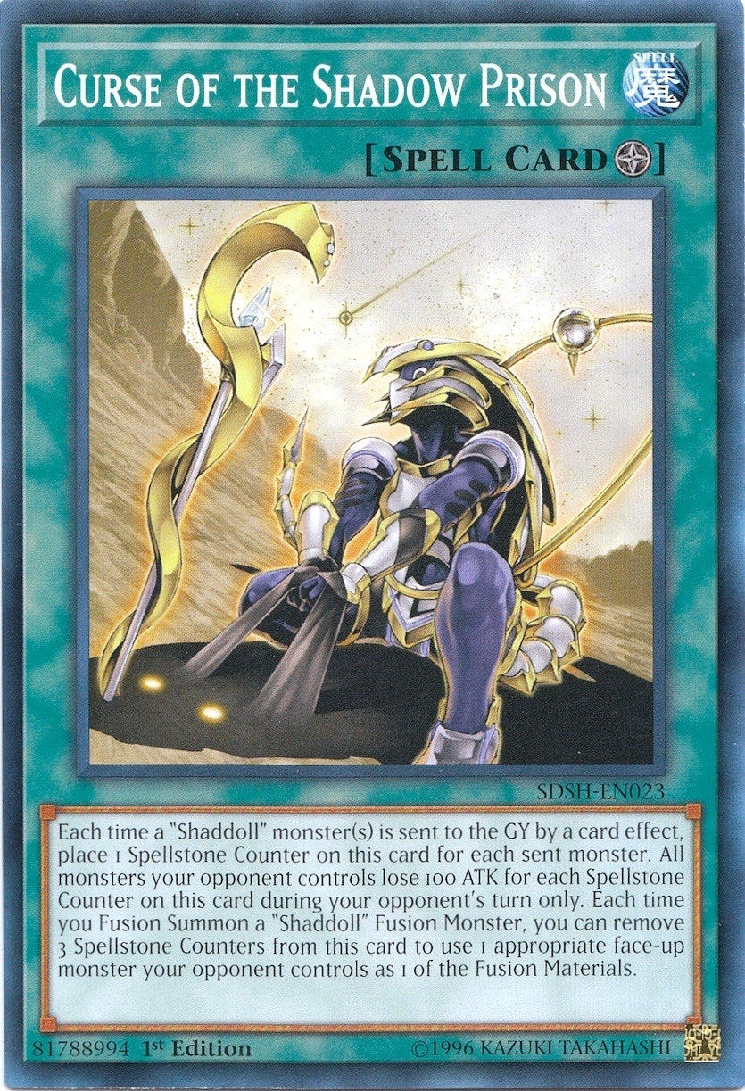 Image for Curse of the Shadow Prison (Structure Deck: Shaddoll Showdown) (SDSH-EN023) - YuGiOh