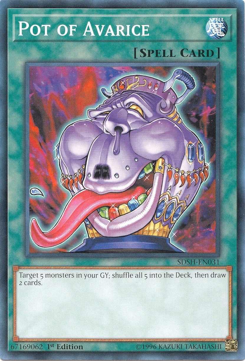 Image for Pot of Avarice (Structure Deck: Shaddoll Showdown) (SDSH-EN031) - YuGiOh