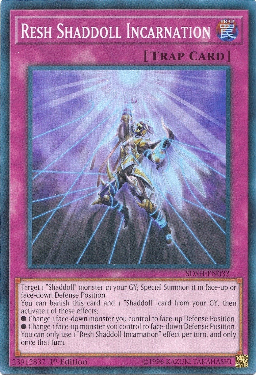 Image for Resh Shaddoll Incarnation (Structure Deck: Shaddoll Showdown) (SDSH-EN033) - YuGiOh