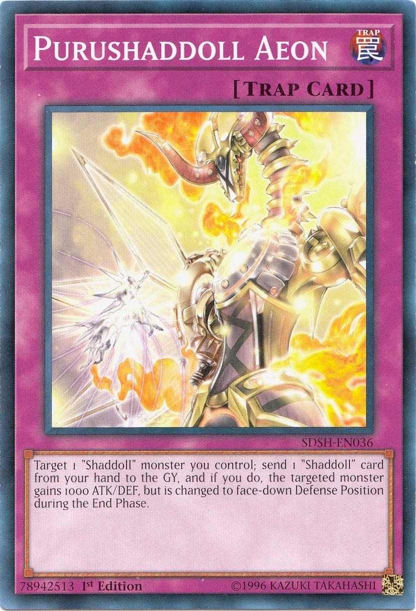Image for Purushaddoll Aeon (Structure Deck: Shaddoll Showdown) (SDSH-EN036) - YuGiOh