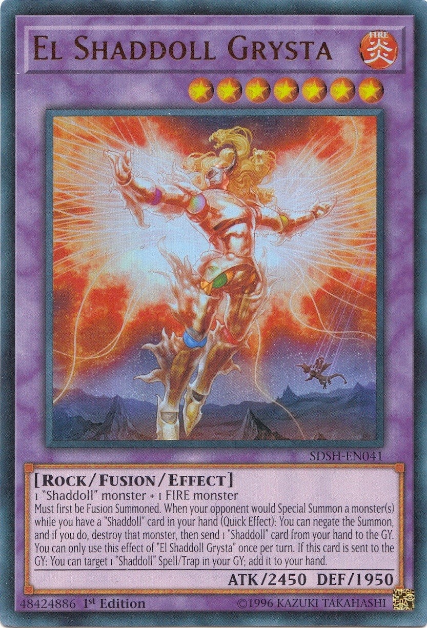 Image for El Shaddoll Grysta (Structure Deck: Shaddoll Showdown) (SDSH-EN041) - YuGiOh