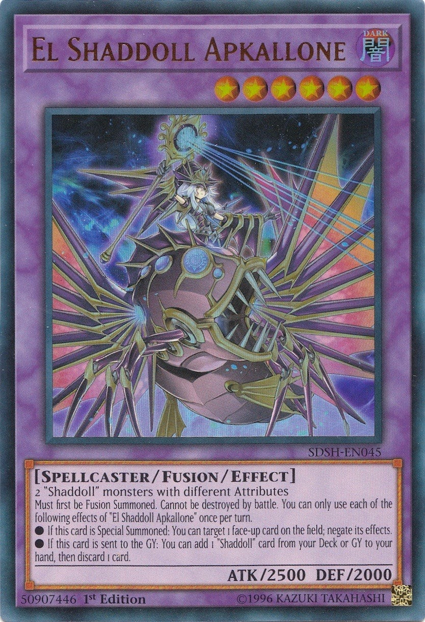 Image for El Shaddoll Apkallone (Structure Deck: Shaddoll Showdown) (SDSH-EN045) - YuGiOh