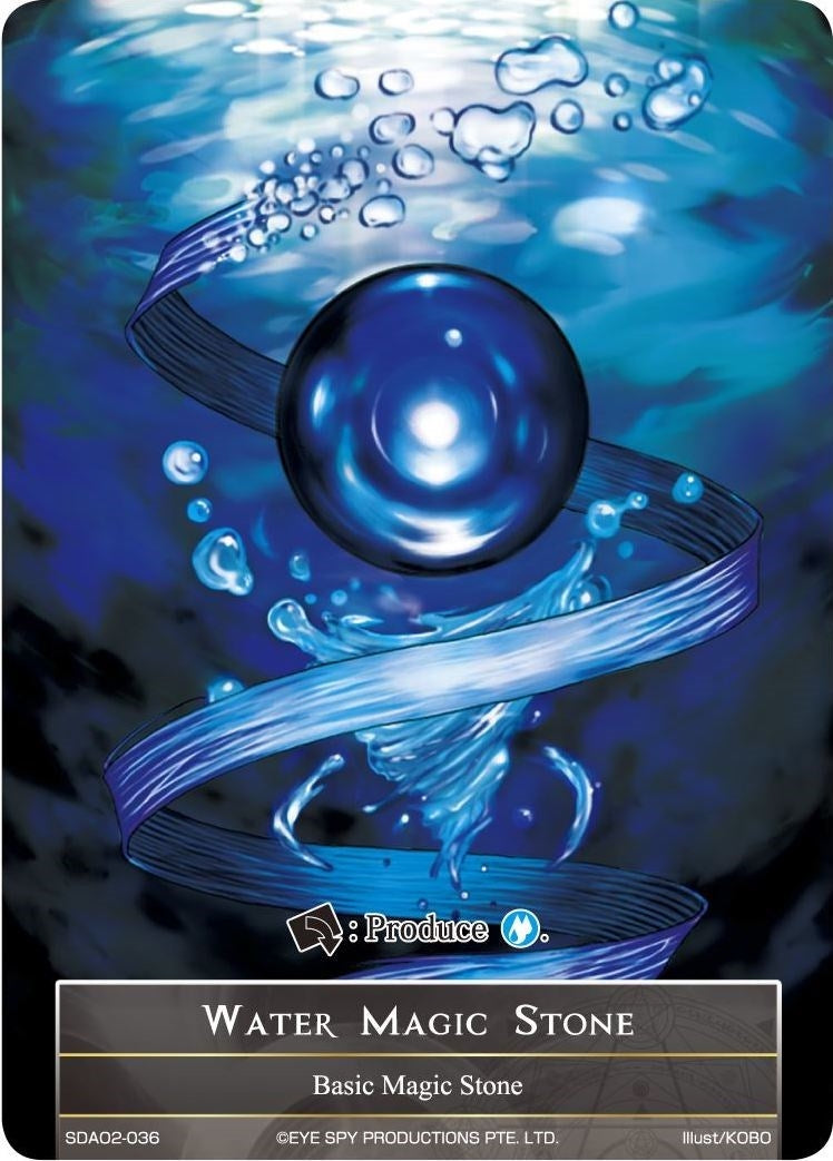 Image for Water Magic Stone (Alice Origin II Starter Deck) (SDAO2-036) - Force of Will