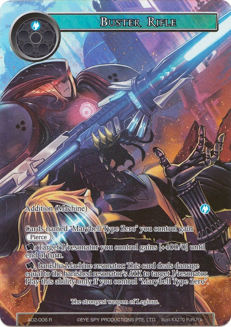 Image for Buster Rifle (Full Art) (Alice Origin II) (AO2-006) - Force of Will