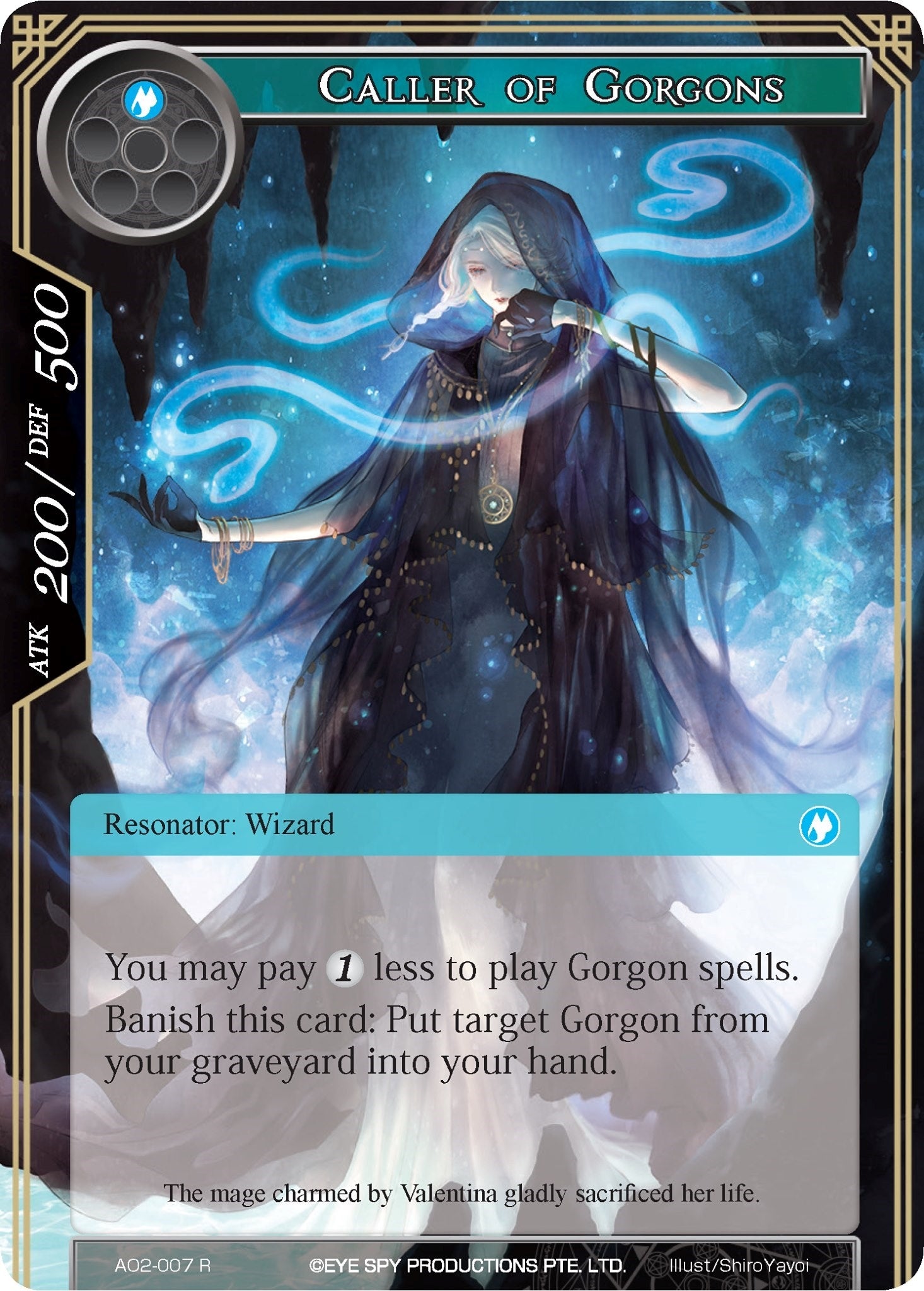 Image for Caller of Gorgons (Alice Origin II) (AO2-007) - Force of Will