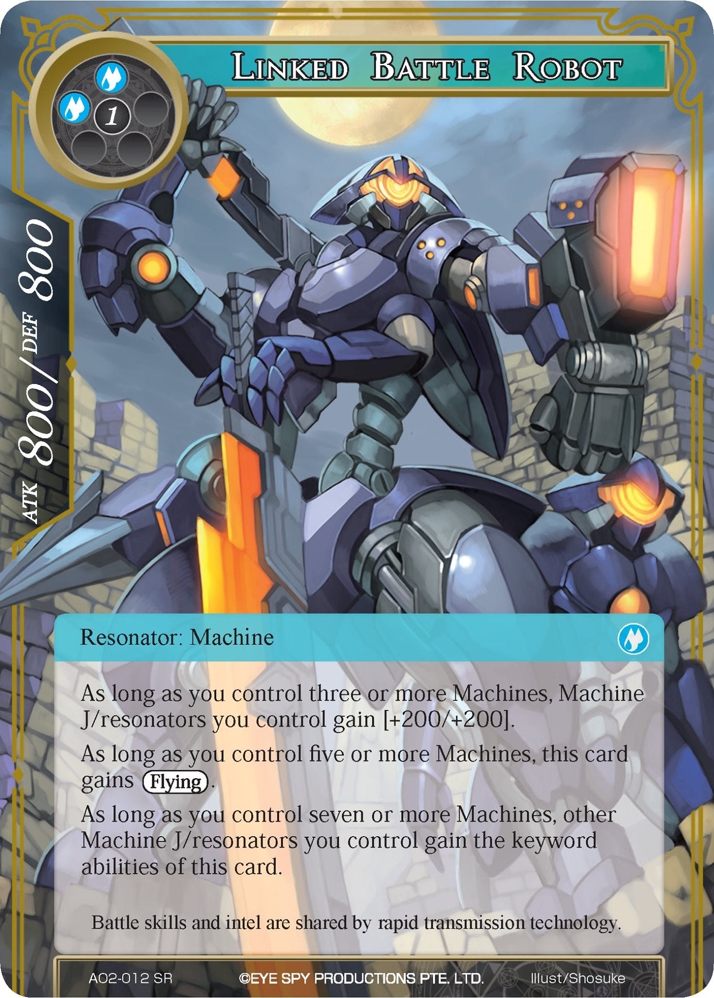 Image for Linked Battle Robot (Alice Origin II) (AO2-012) - Force of Will