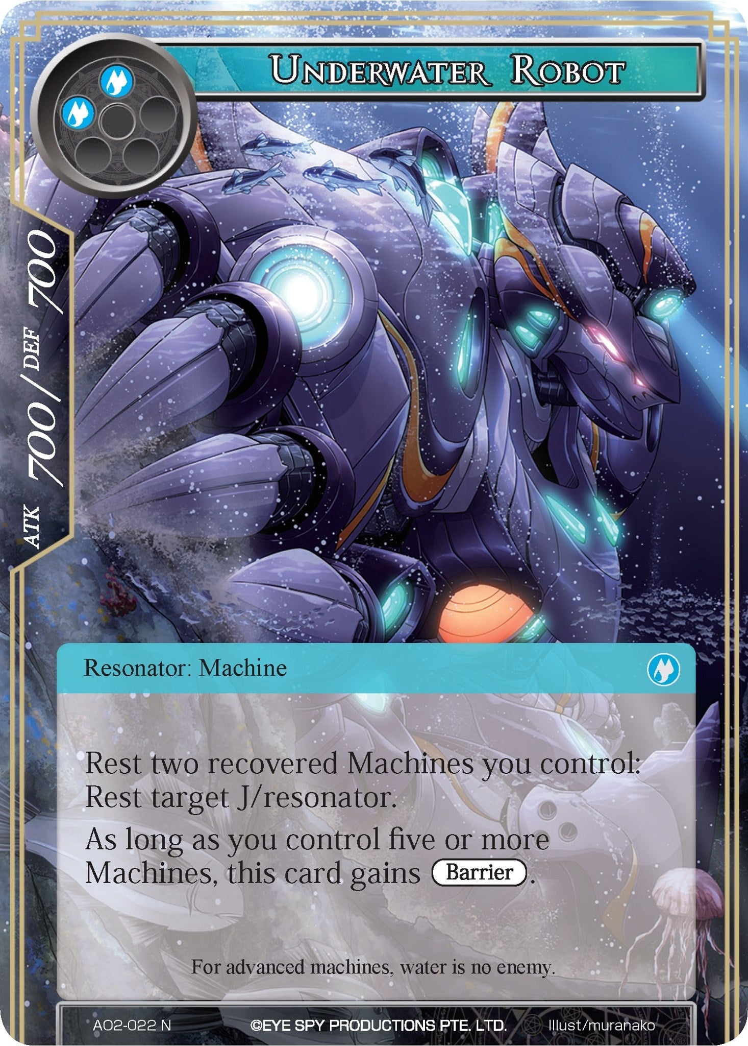 Image for Underwater Robot (Alice Origin II) (AO2-022) - Force of Will