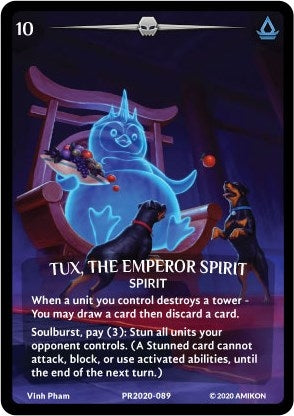 Image for Tux, the Emperor Spirit (Argent Saga Promos) (PR2020-089) - Argent Saga TCG