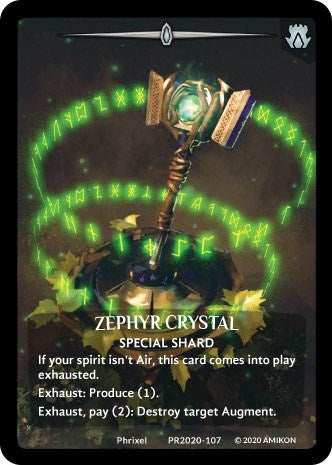 Image for Zephyr Crystal (Full Art) (Argent Saga Promos) (PR2020-107) - Argent Saga TCG