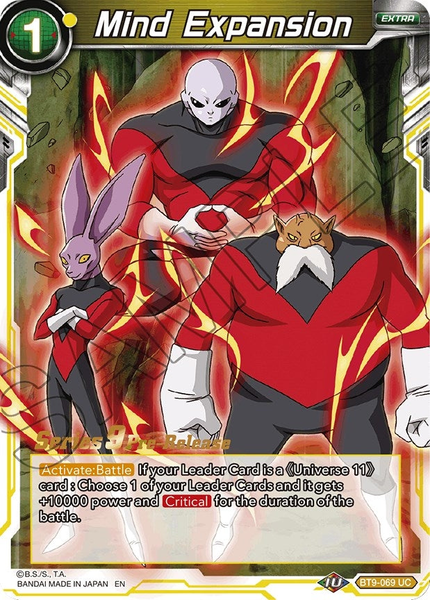 Image for Mind Expansion (Universal Onslaught Pre-Release Cards) (BT9-069) - Dragon Ball Super: Masters