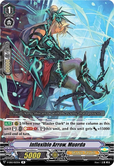 Image for Inflexible Arrow, Muorda (V-EB12: Team Dragon's Vanity) (V-EB12/023EN) - Cardfight Vanguard