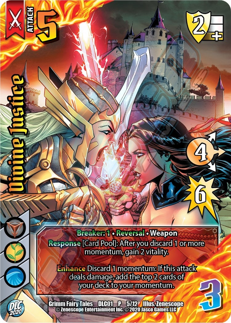 Image for Divine Justice (ZENESCOPE - Grimm Fairy Tales DLC) (5) - UniVersus