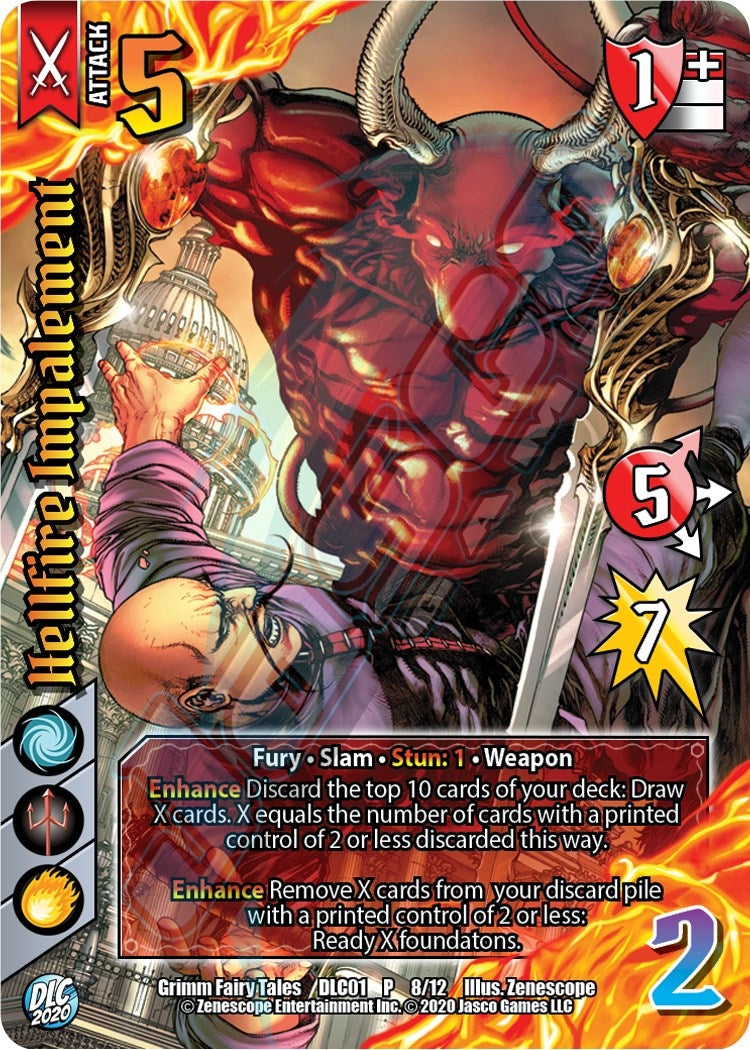Image for Hellfire Impalement (ZENESCOPE - Grimm Fairy Tales DLC) (8) - UniVersus