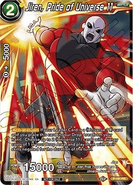 Image for Jiren, Pride of Universe 11 (Promotion Cards) (P-191) - Dragon Ball Super: Masters