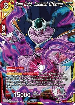 Image for King Cold, Imperial Offering (Promotion Cards) (P-192) - Dragon Ball Super: Masters