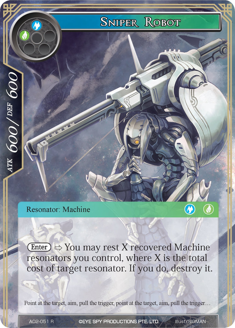 Image for Sniper Robot (Alice Origin II) (AO2-051) - Force of Will