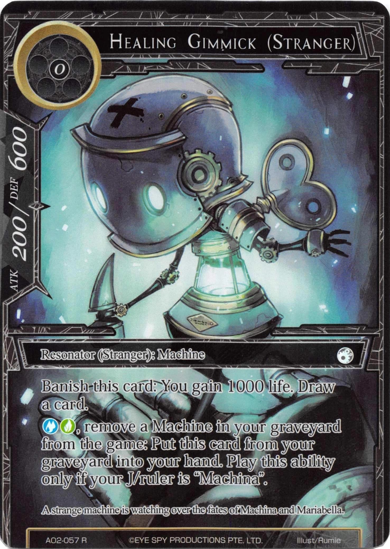 Image for Healing Gimmick (Stranger) (Full Art) (Alice Origin II) (AO2-057) - Force of Will