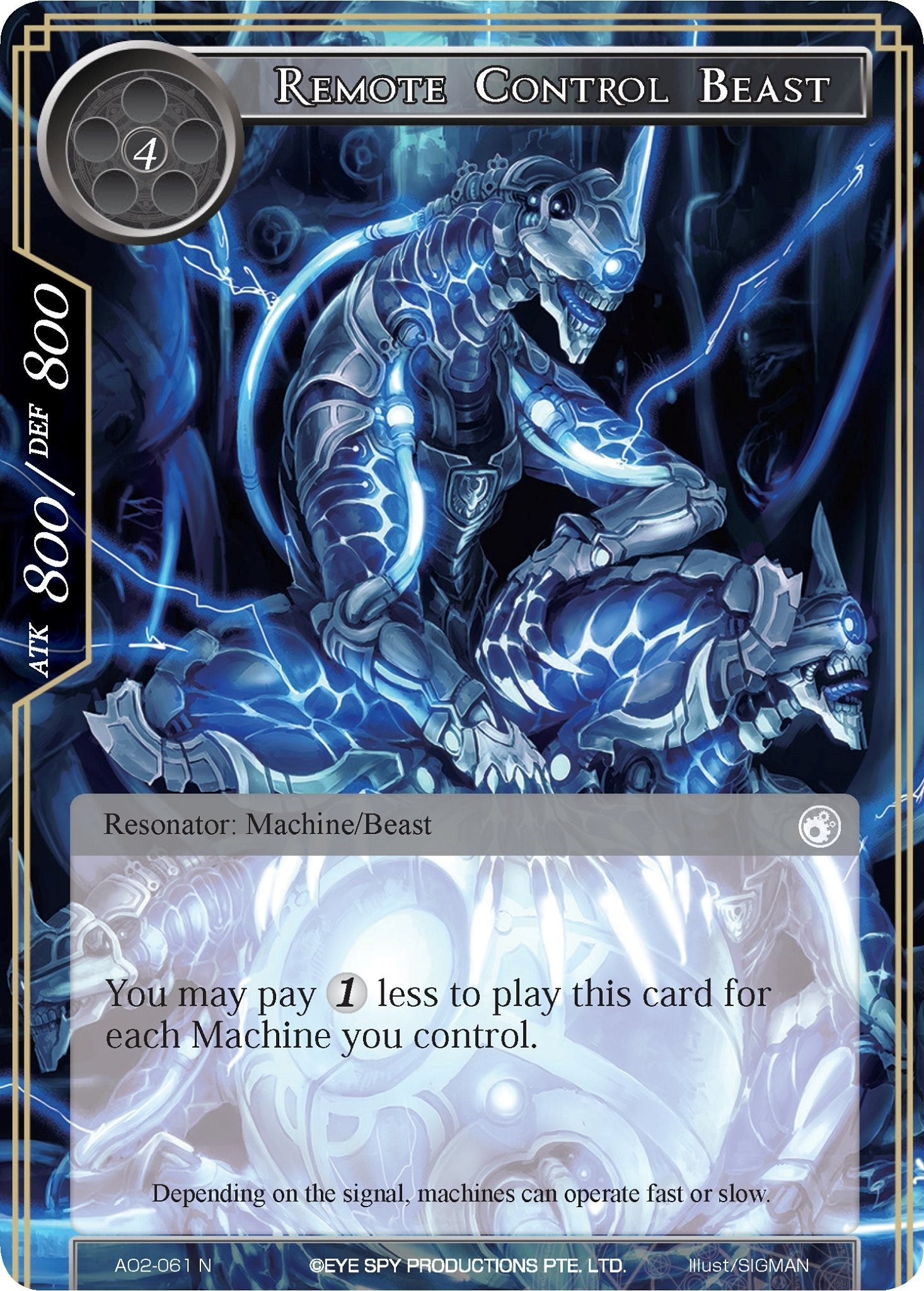 Image for Remote Control Beast (Alice Origin II) (AO2-061) - Force of Will