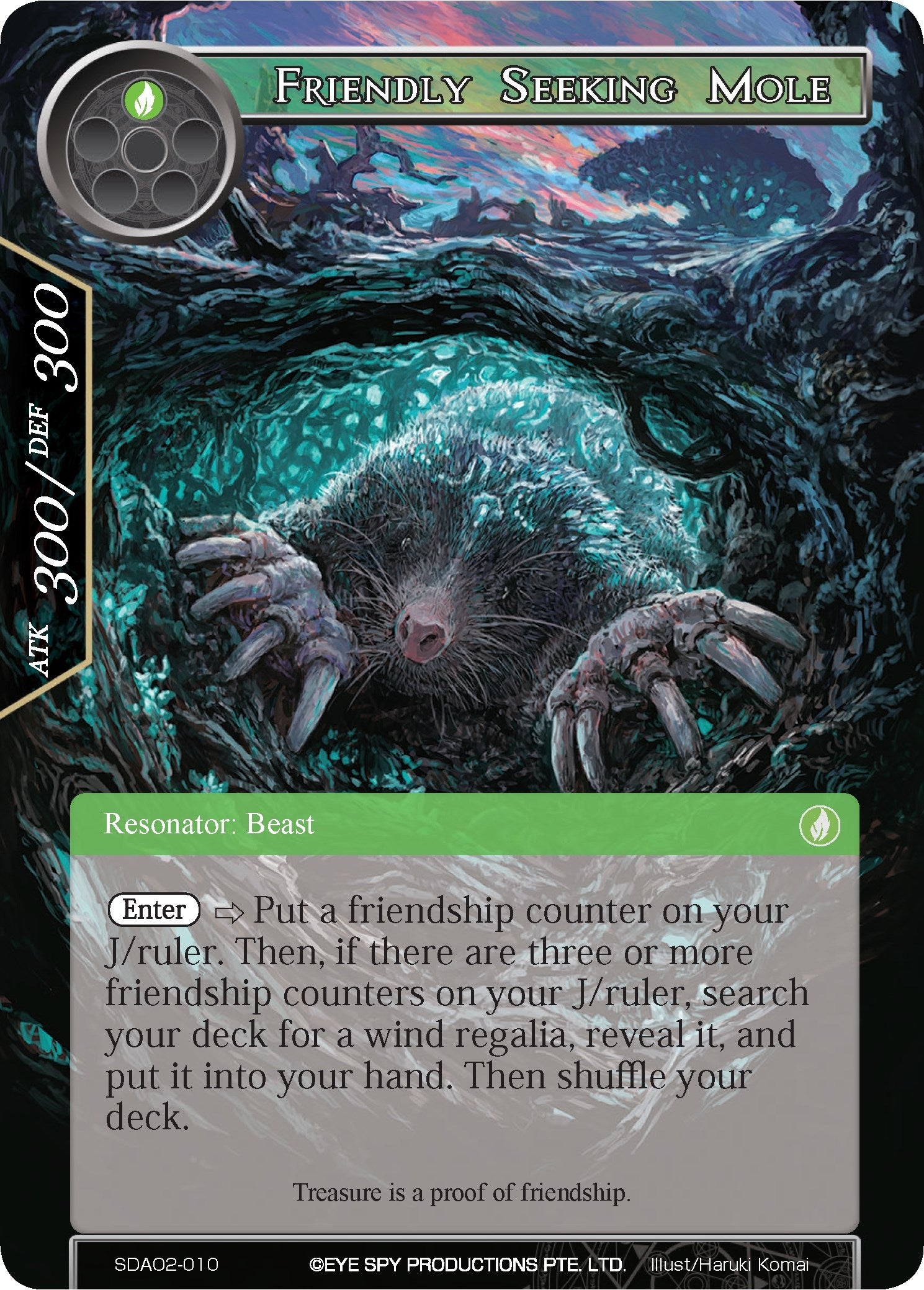 Image for Friendly Seeking Mole (Alice Origin II Starter Deck) (SDAO2-010) - Force of Will