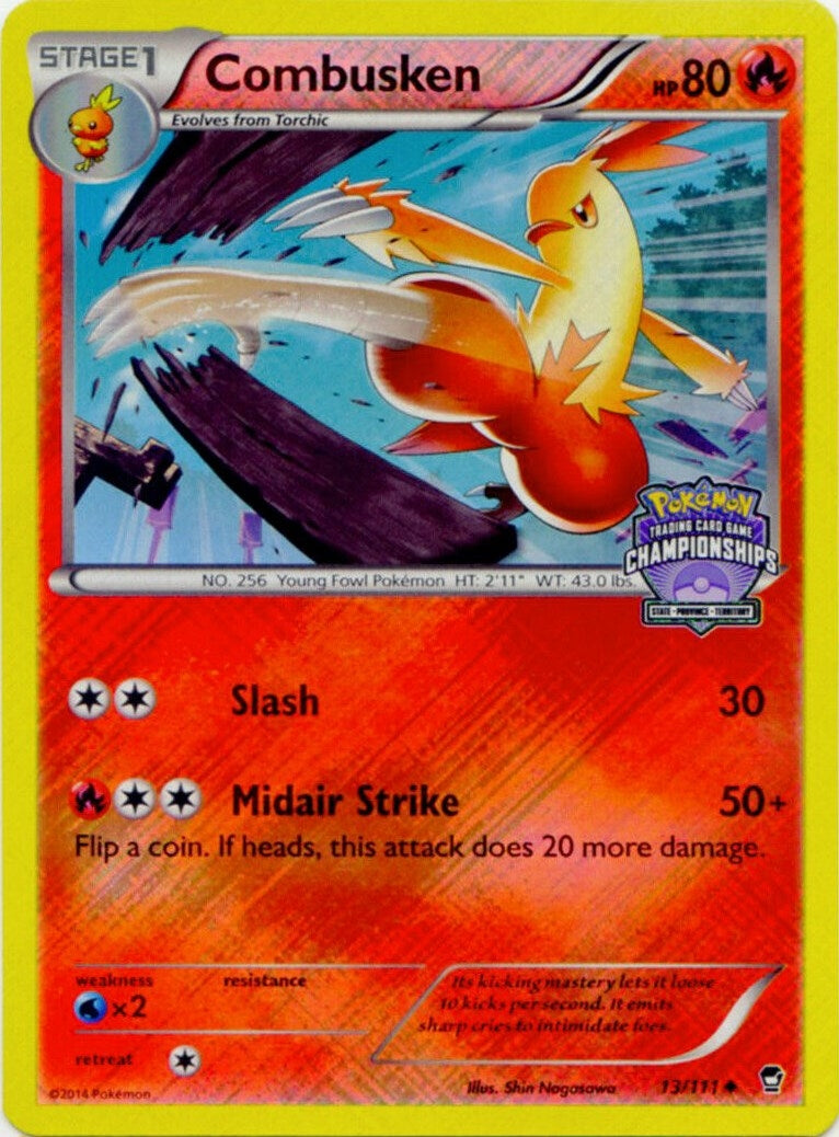 Image for Combusken - 13/111 (State Championships) (League & Championship Cards) (013/111) - Pokemon