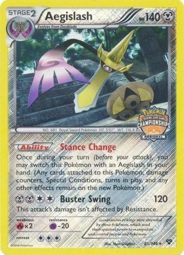 Image for Aegislash - 85/146 (Regional Championships) (League & Championship Cards) (085/146) - Pokemon