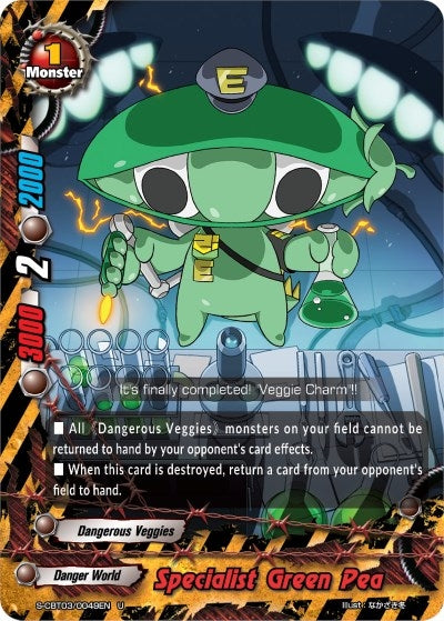 Image for Specialist Green Pea (S-CBT03: Ultimate Unite) (S-CBT03/0049EN) - Future Card BuddyFight