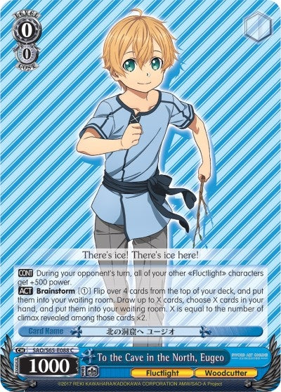 Image for To the Cave in the North, Eugeo (Sword Art Online -Alicization-) (SAO/S65-E088 C) - Weiss Schwarz