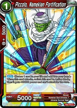 Image for Piccolo, Namekian Fortification (Draft Box 05 - Divine Multiverse) (DB2-004) - Dragon Ball Super: Masters