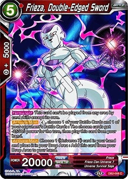 Image for Frieza, Double-Edged Sword (Draft Box 05 - Divine Multiverse) (DB2-008) - Dragon Ball Super: Masters