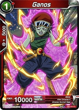 Image for Ganos (Draft Box 05 - Divine Multiverse) (DB2-012) - Dragon Ball Super: Masters