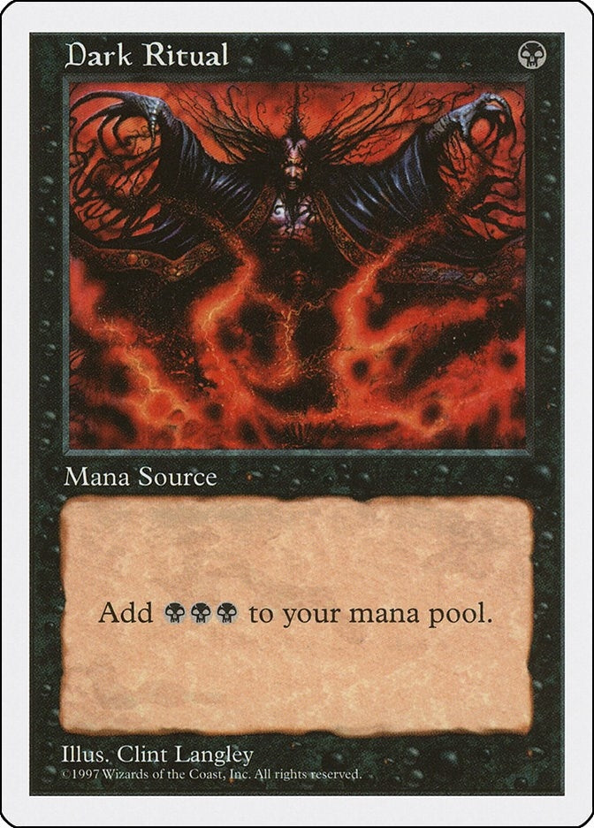 Image for Dark Ritual (Fifth Edition) - Magic: The Gathering