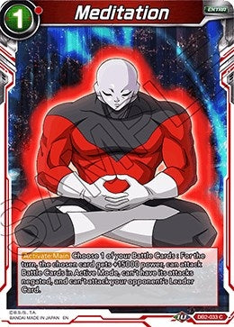 Image for Meditation (Draft Box 05 - Divine Multiverse) (DB2-033) - Dragon Ball Super: Masters