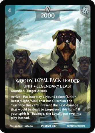 Image for Woody, Loyal Pack Leader (Argent Saga Promos) (PR2020-087) - Argent Saga TCG