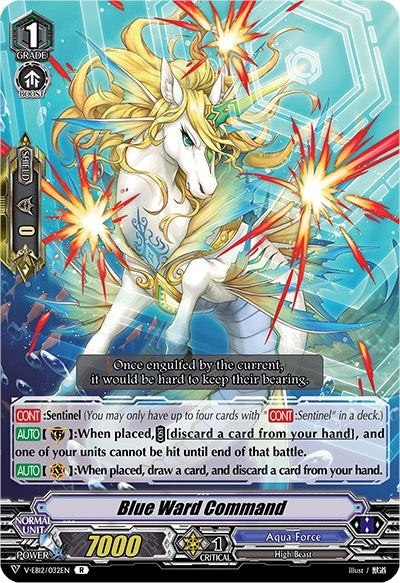 Image for Blue Ward Command (V-EB12: Team Dragon's Vanity) (V-EB12/032EN) - Cardfight Vanguard