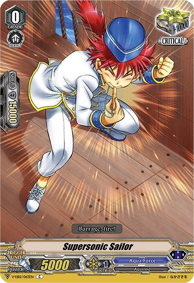Image for Supersonic Sailor (V-EB12: Team Dragon's Vanity) (V-EB12/063EN) - Cardfight Vanguard