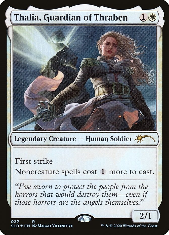 Image for Thalia, Guardian of Thraben (Secret Lair Drop Series) (37) - Magic: The Gathering