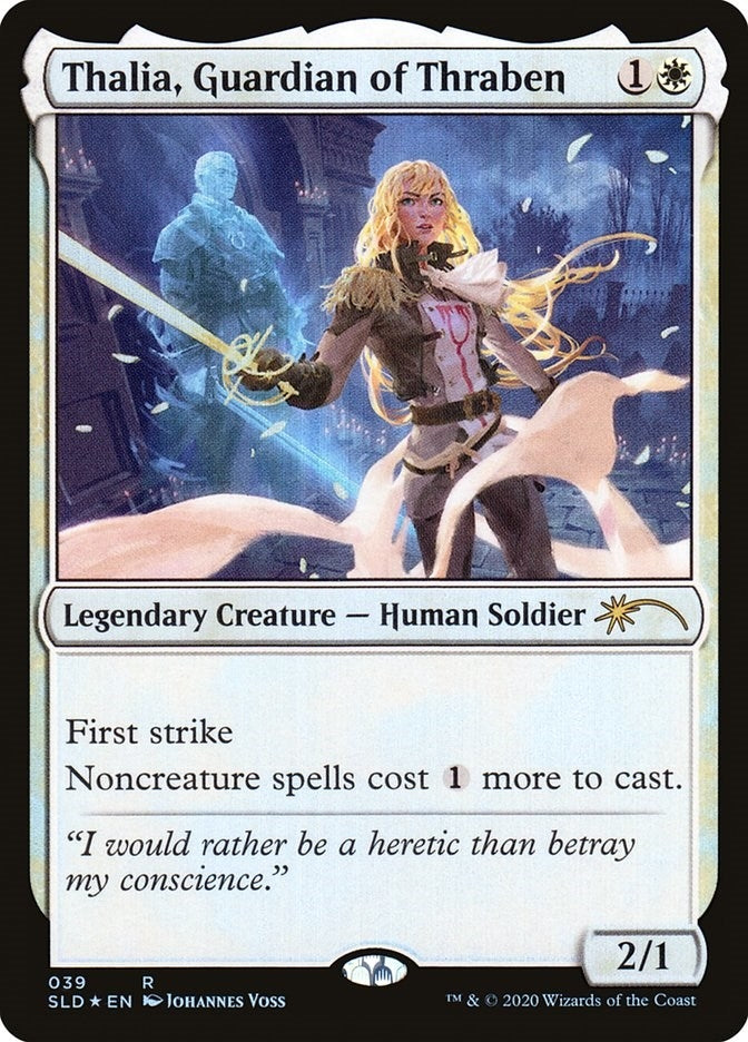 Image for Thalia, Guardian of Thraben (039) (Secret Lair Drop Series) (39) - Magic: The Gathering