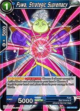 Image for Fuwa, Strategic Supremacy (Draft Box 05 - Divine Multiverse) (DB2-045) - Dragon Ball Super: Masters
