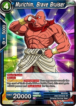 Image for Murichim, Brave Bruiser (Draft Box 05 - Divine Multiverse) (DB2-050) - Dragon Ball Super: Masters