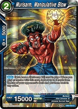 Image for Murisarm, Manipulative Blow (Draft Box 05 - Divine Multiverse) (DB2-053) - Dragon Ball Super: Masters