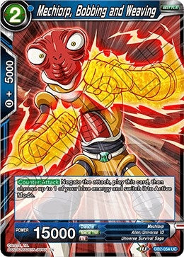 Image for Mechiorp, Bobbing and Weaving (Draft Box 05 - Divine Multiverse) (DB2-054) - Dragon Ball Super: Masters