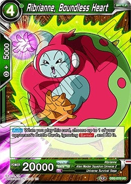 Image for Ribrianne, Boundless Heart (Draft Box 05 - Divine Multiverse) (DB2-070) - Dragon Ball Super: Masters